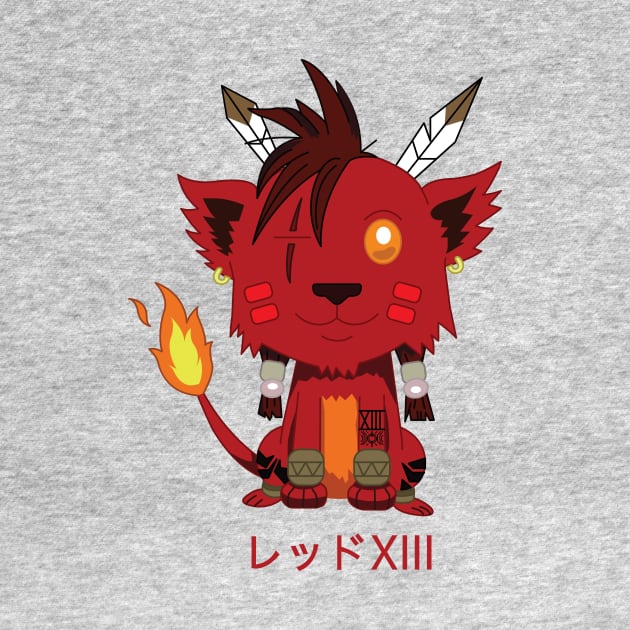 Red XIII chibi by Creative Wiz